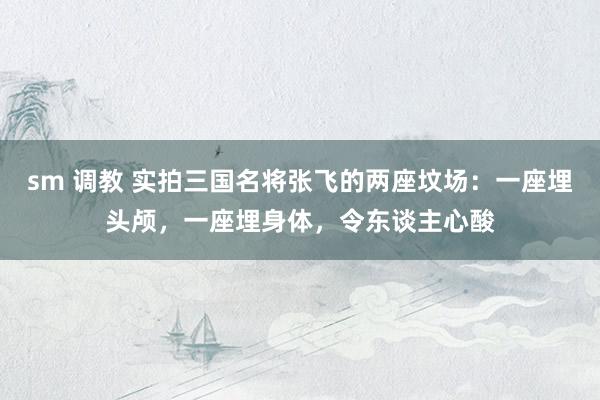 sm 调教 实拍三国名将张飞的两座坟场：一座埋头颅，一座埋身体，令东谈主心酸