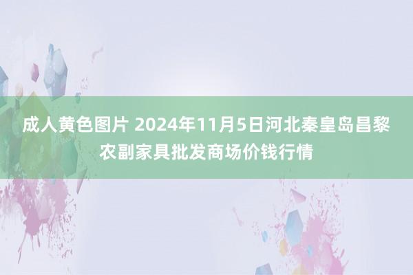 成人黄色图片 2024年11月5日河北秦皇岛昌黎农副家具批发商场价钱行情