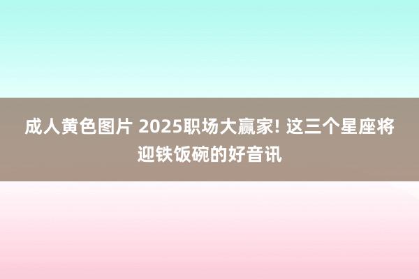 成人黄色图片 2025职场大赢家! 这三个星座将迎铁饭碗的好音讯